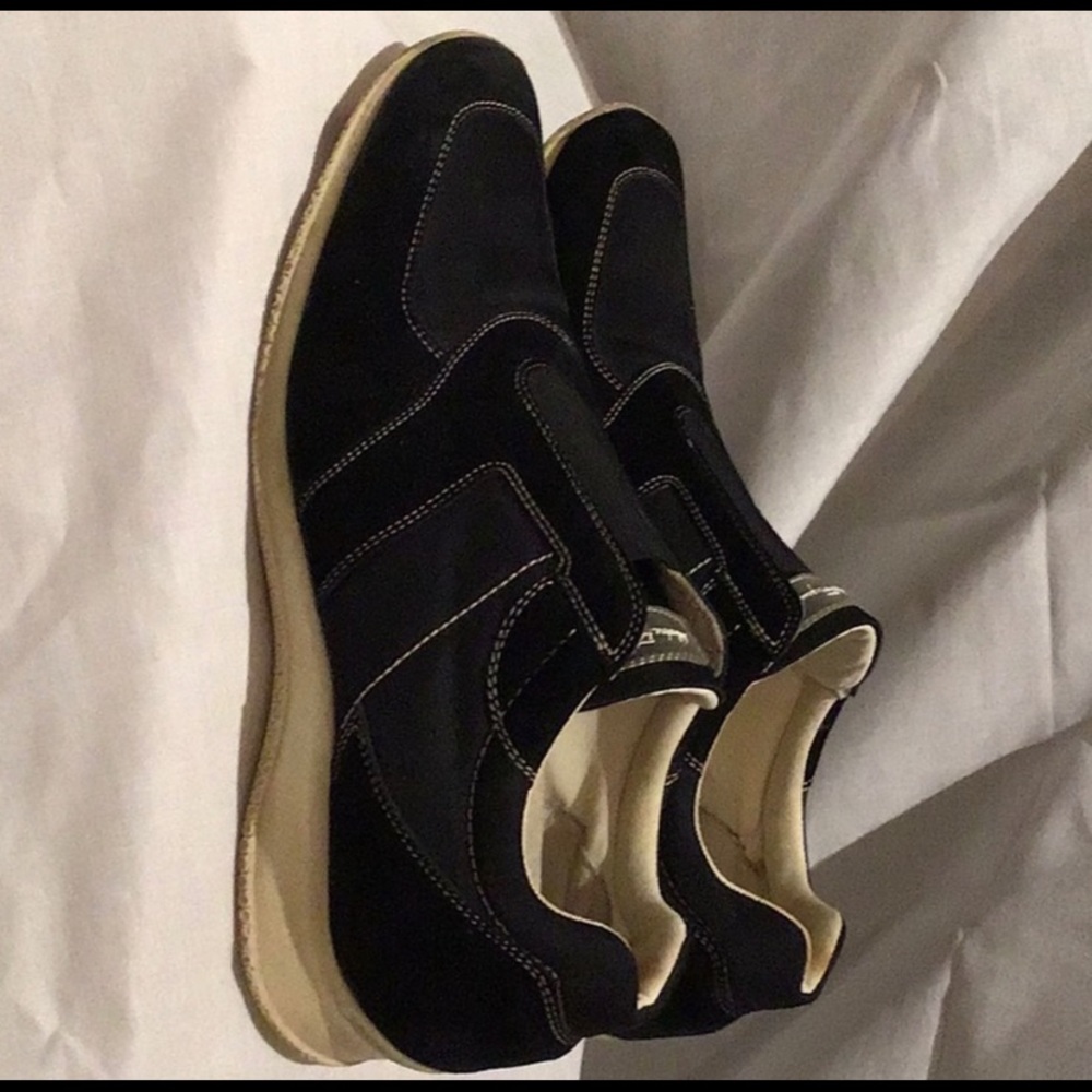 Salvatore Ferragamo Black Sneakers